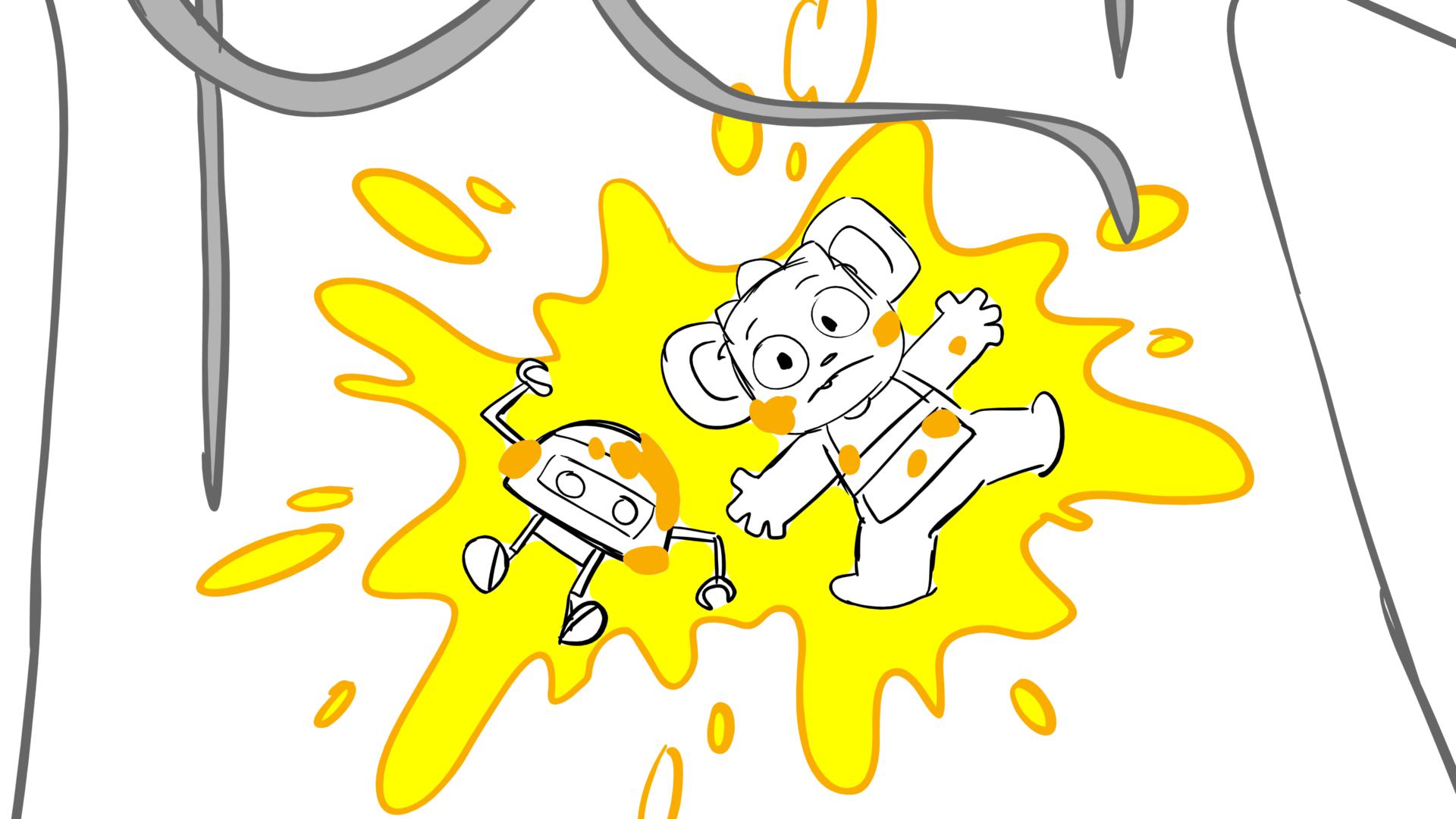 Fun with Nubs — Ep. 112, lámina 131, storyboard by Melissa Ballesteros